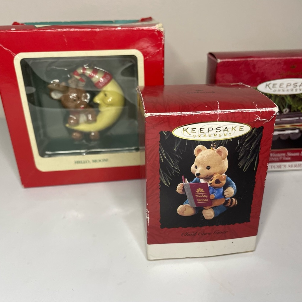 Vintage Hallmark Christmas Ornaments 1980’s-90’s